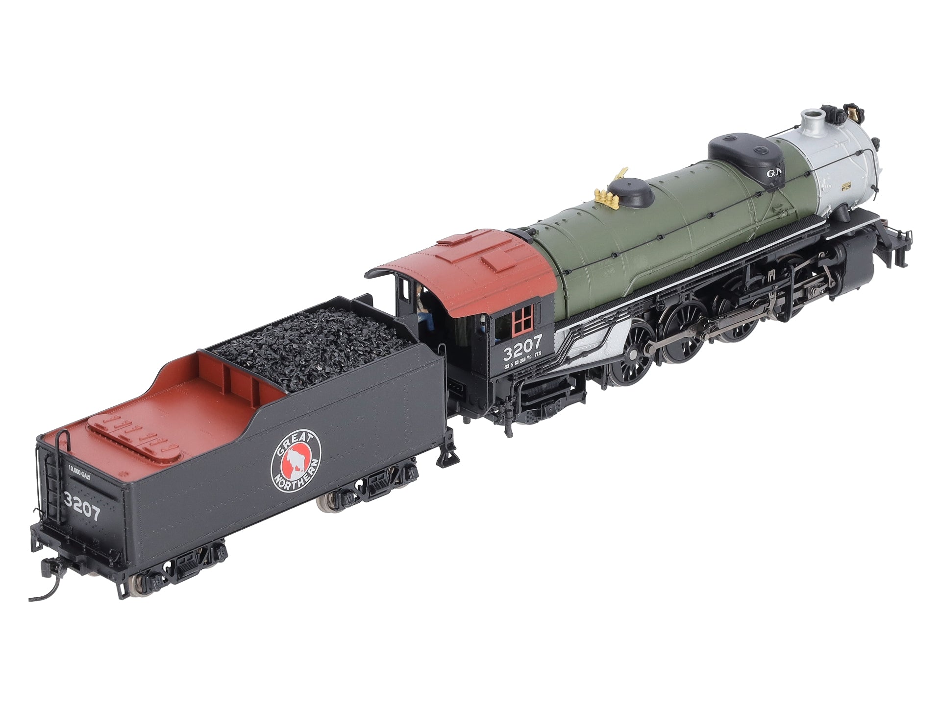 Broadway Limited 2883 HO GN  USRA Heavy 2-8-2 Mikado #3207 w/DCC/Sound