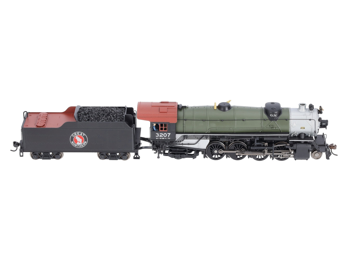 Broadway Limited 2883 HO GN  USRA Heavy 2-8-2 Mikado #3207 w/DCC/Sound