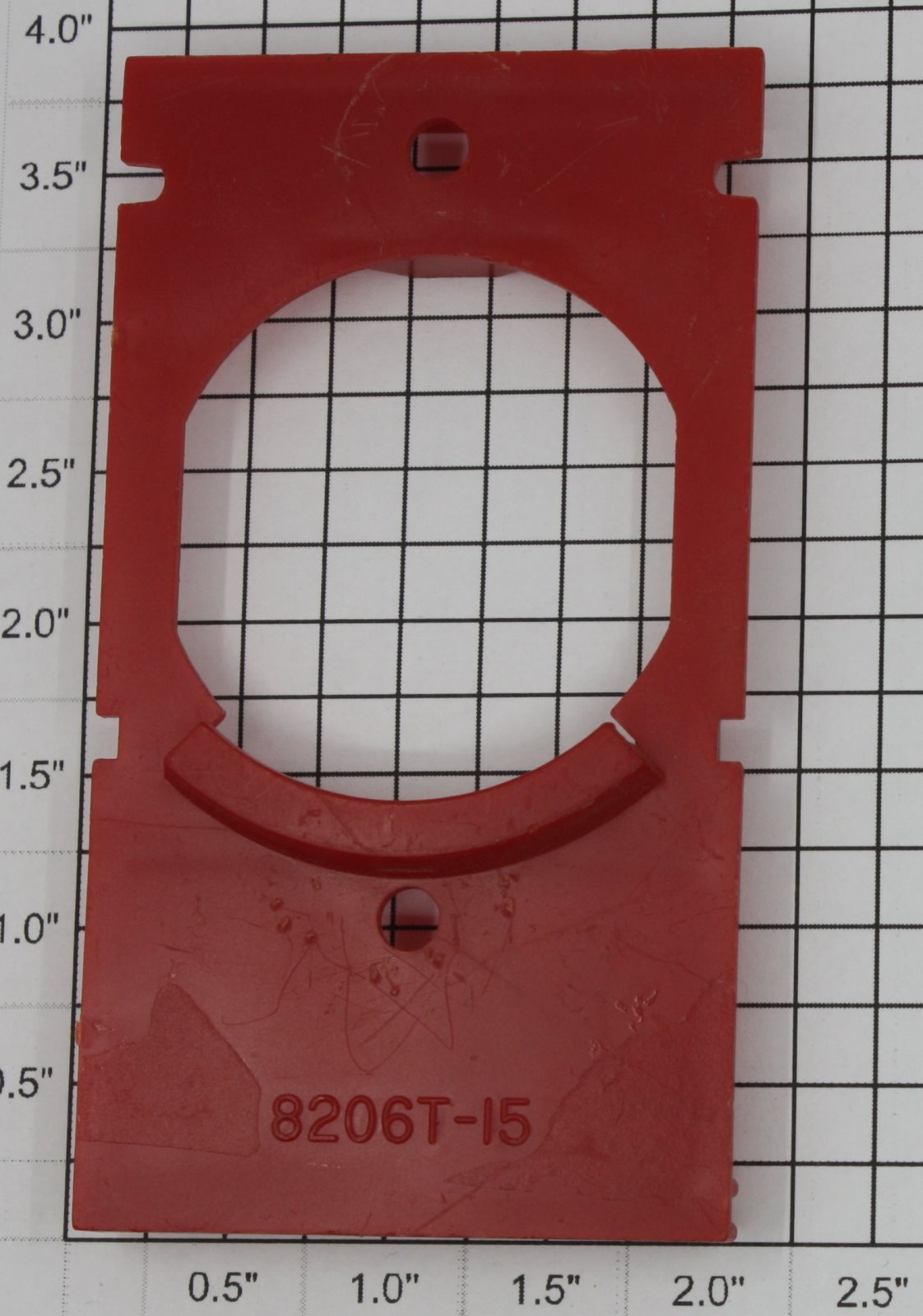 Lionel 8206T-15 Red Tender Speaker Baffle