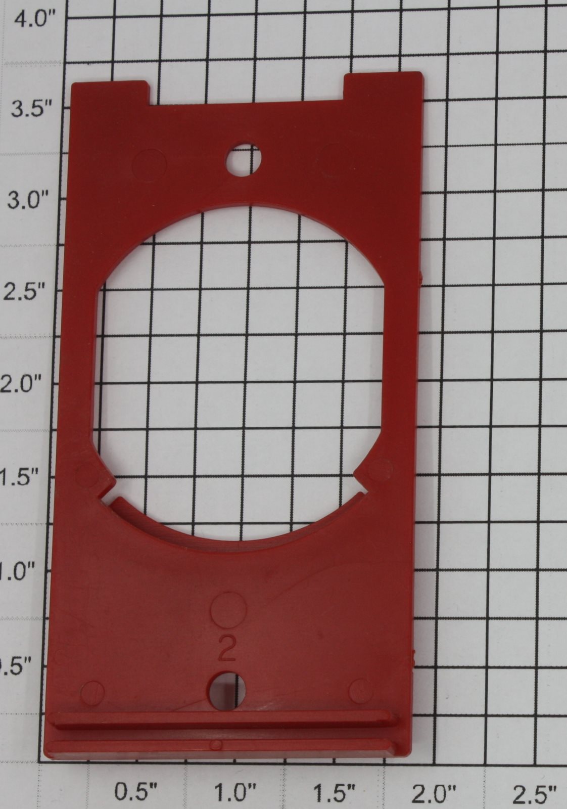 Lionel 8204T-30 Red Speaker Baffle