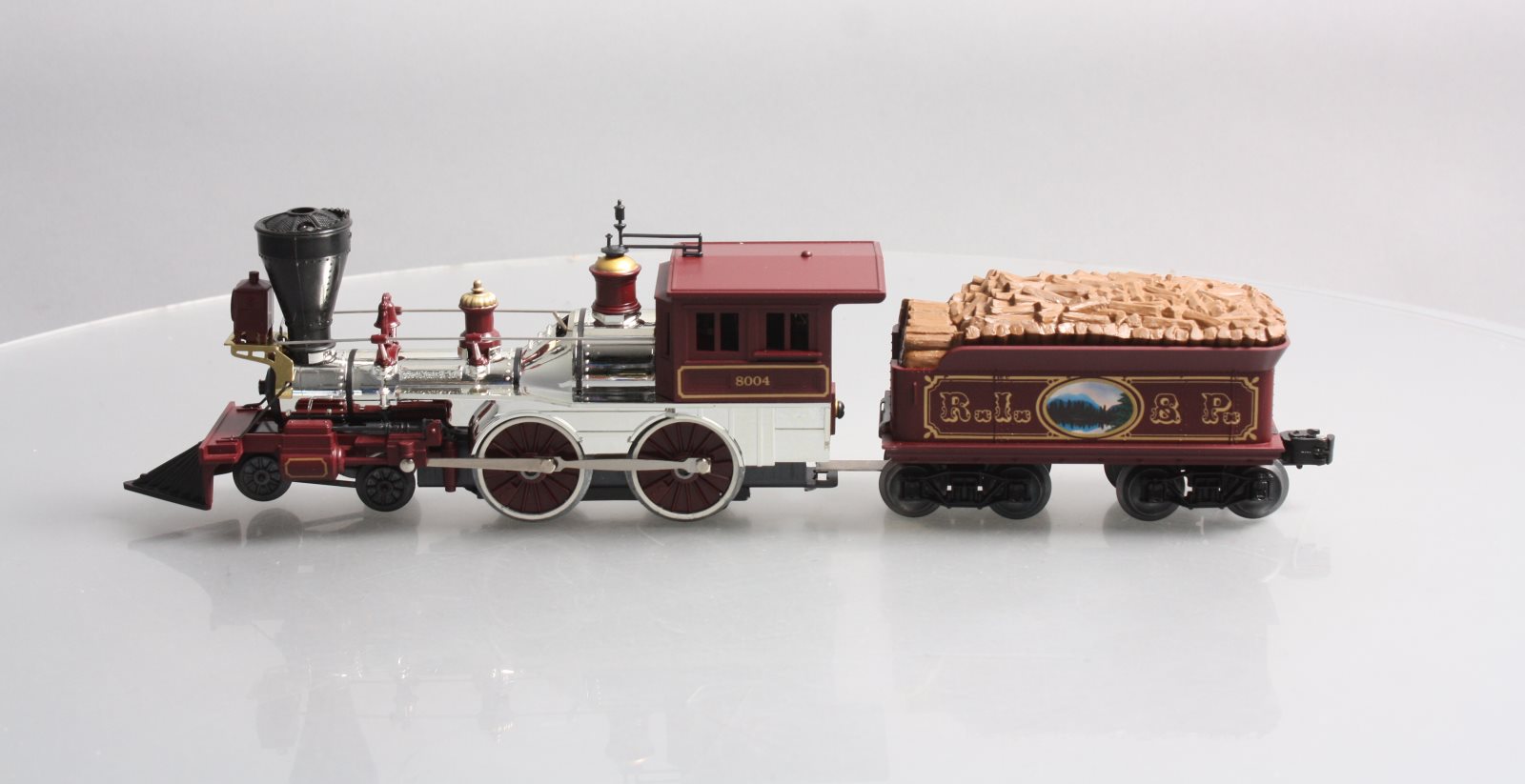 Lionel 6-8004 O Scale Rock Island & Peoria Steam Locomotive & Tender EX/Box