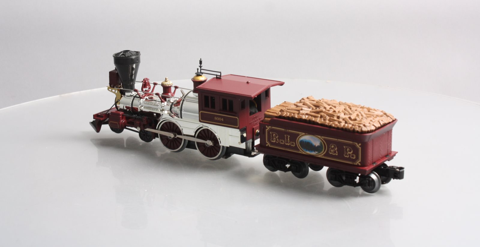 Lionel 6-8004 O Scale Rock Island & Peoria Steam Locomotive & Tender EX/Box