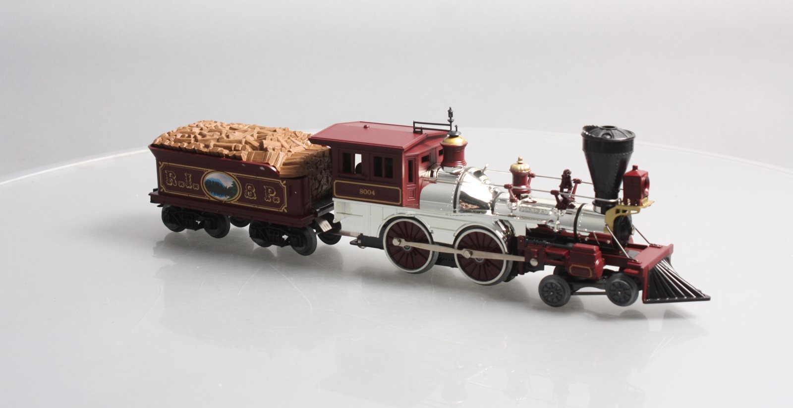 Lionel 6-8004 O Scale Rock Island & Peoria Steam Locomotive & Tender EX/Box