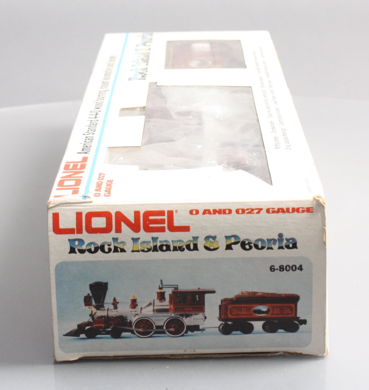 Lionel 6-8004 O Scale Rock Island & Peoria Steam Locomotive & Tender EX/Box