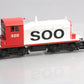 MTH 30-20098-1 SOO Line SW-1 Diesel Switcher w/PS3 #320