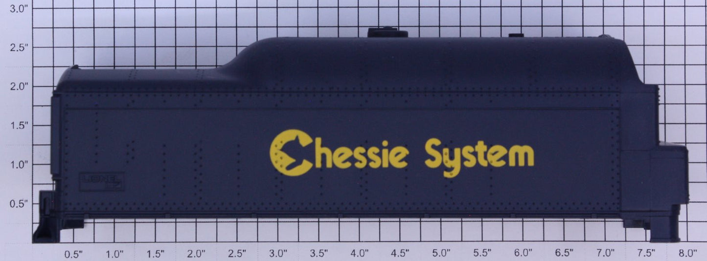 Lionel 1130-27CS Blue Chessie System Tender Shell