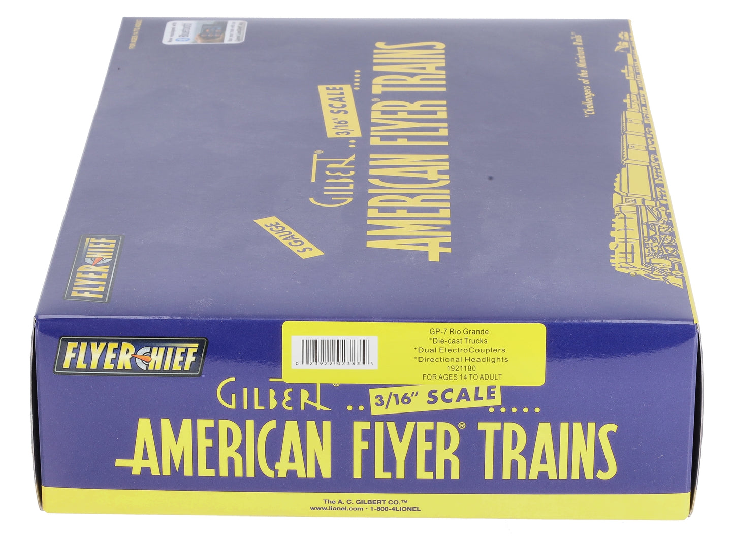 American Flyer 1921180 S Rio Grande FlyerChief GP7 Diesel Locomotive #5100