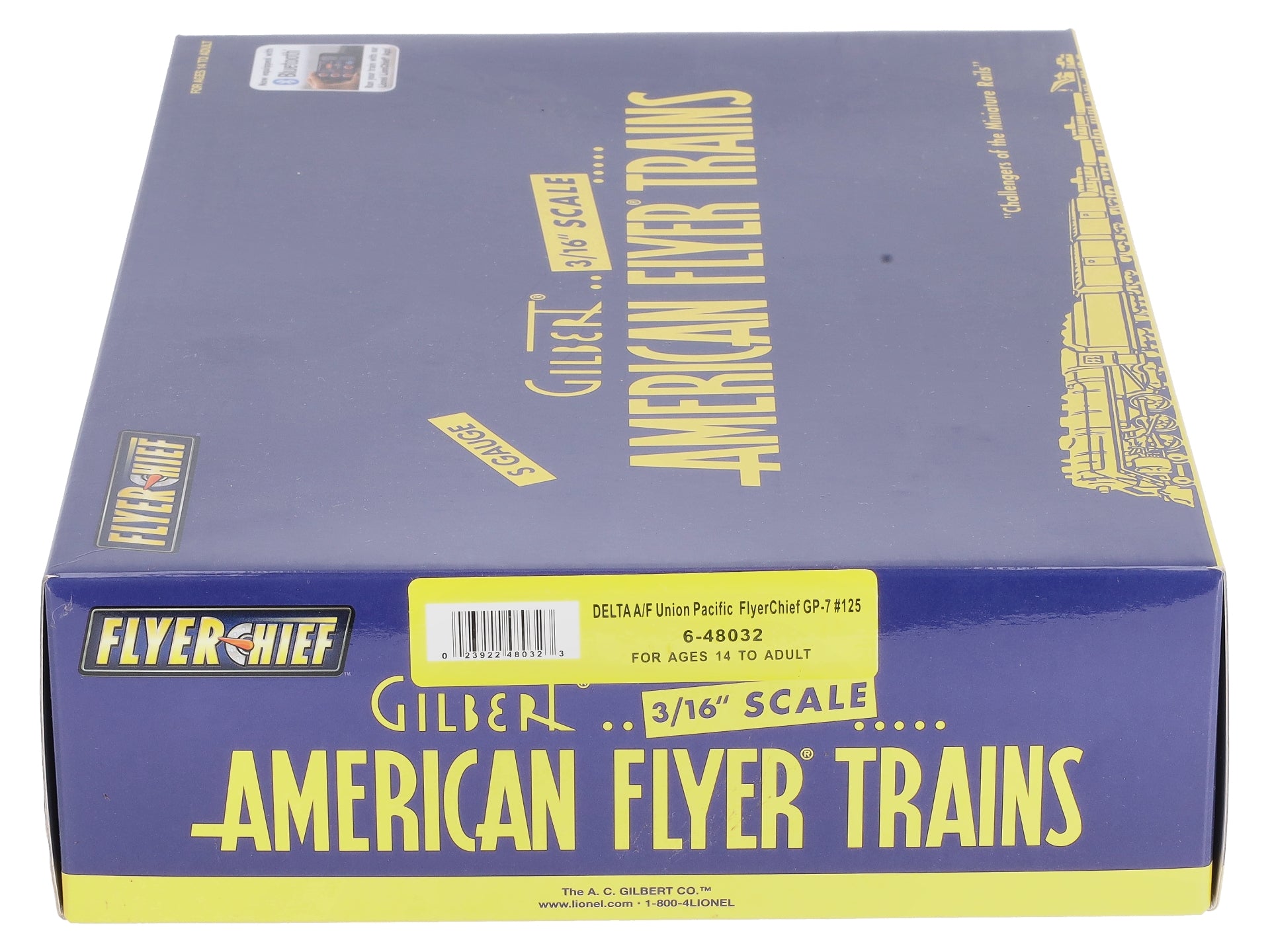American Flyer 6-48032 S Union Pacific FlyerChief™ GP-7 Diesel Locomotive #125 LN/Box