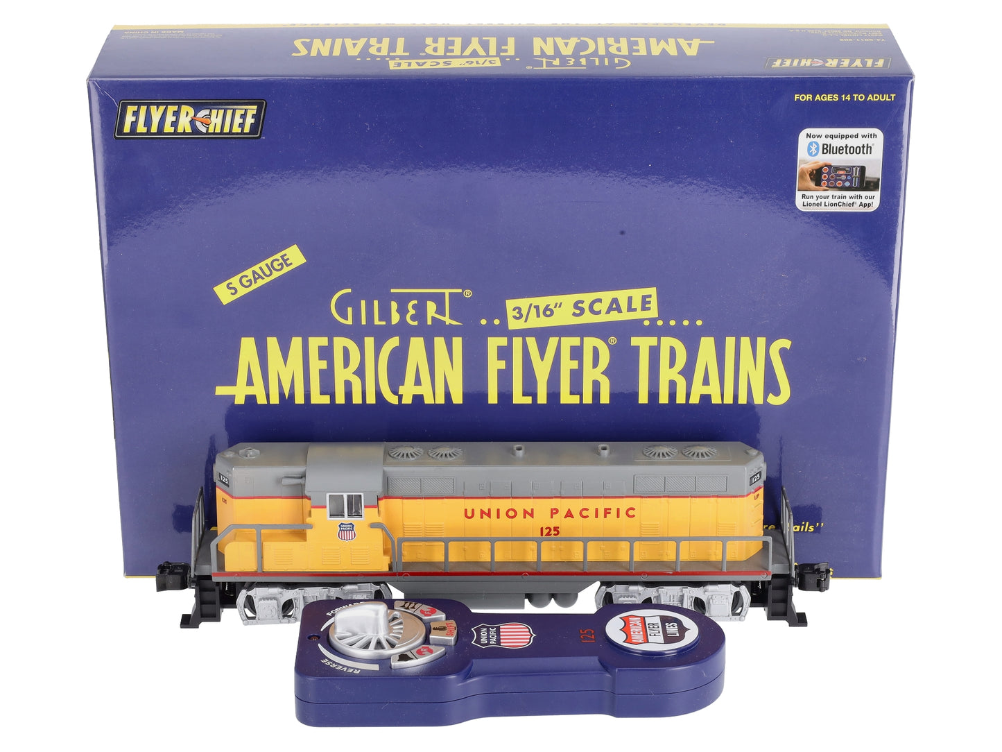 American Flyer 6-48032 S Union Pacific FlyerChief™ GP-7 Diesel Locomotive #125 LN/Box