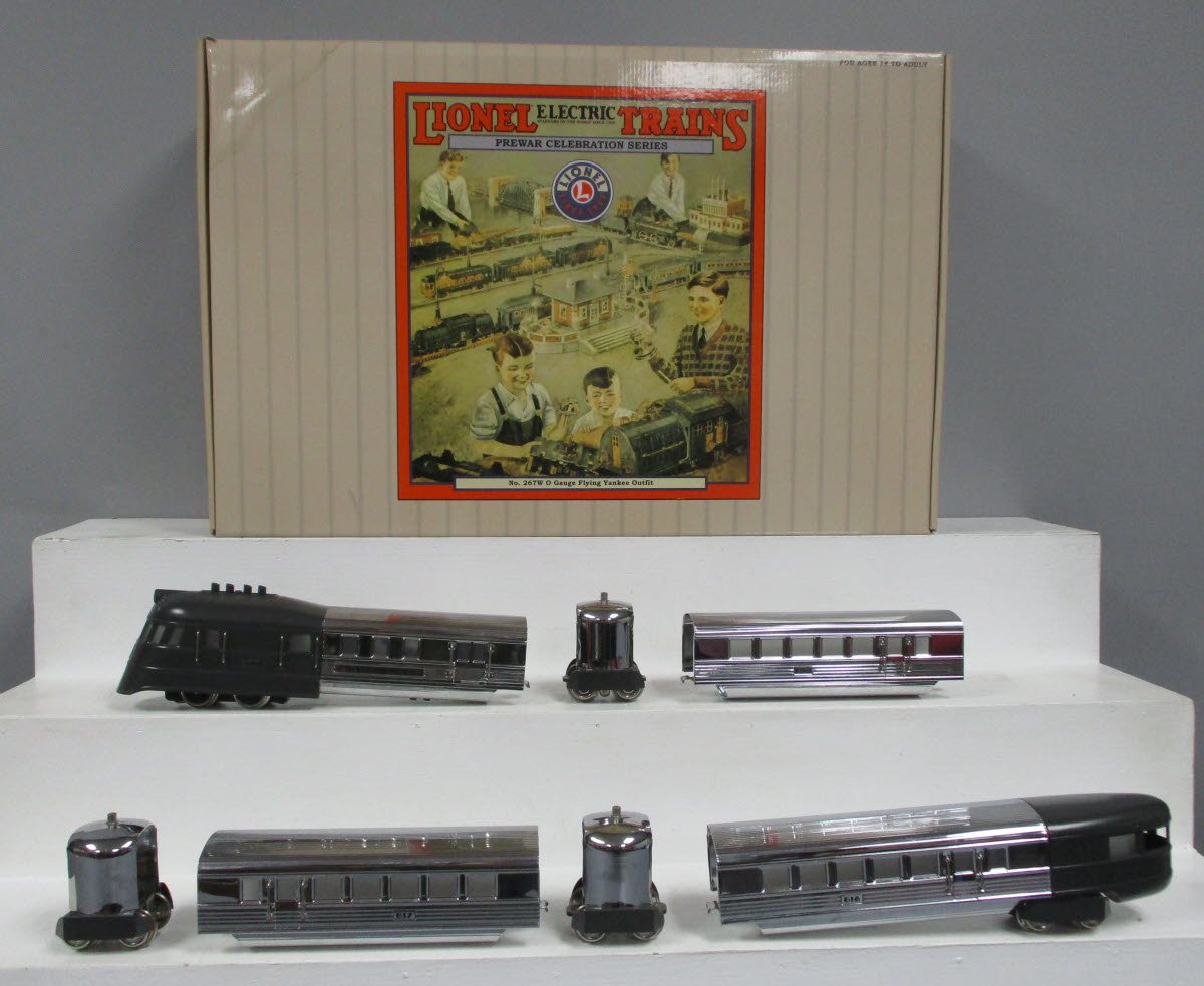 Lionel 6-31771 O Gauge Prewar Celebration Flying Yankee Passenger Set LN/Box