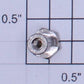 Lionel O22-69 Nickel Switch Motor Mount Hex Nuts