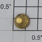 Lionel 57-15 Brass Lamp Top Bracket Fine Thread Nut