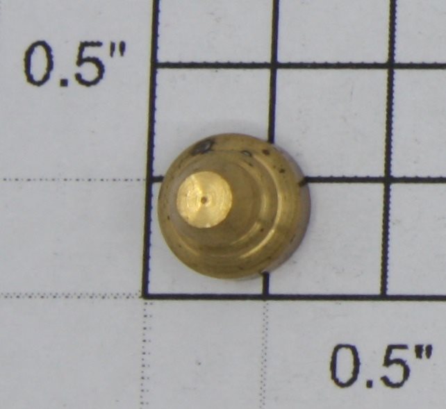 Lionel 57-15 Brass Lamp Top Bracket Fine Thread Nut