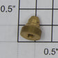 Lionel 57-15 Brass Lamp Top Bracket Fine Thread Nut