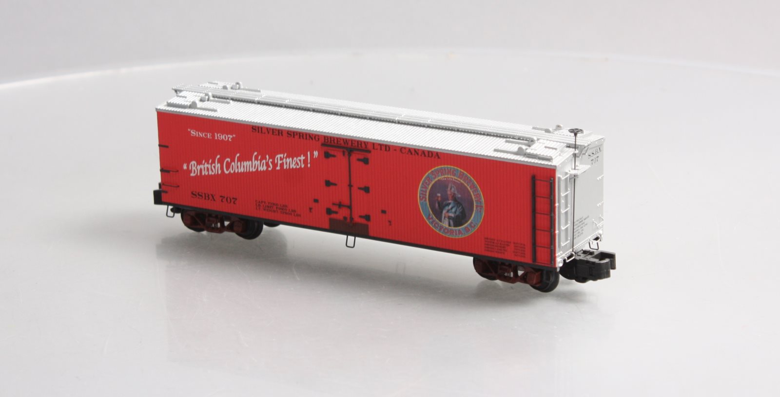 S-Helper 01953 S Gauge SSBX Sliver Springs #1 Reefer Car #707 LN/Box