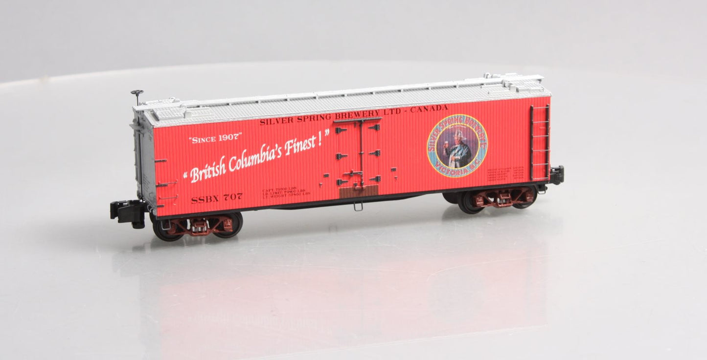 S-Helper 01953 S Gauge SSBX Sliver Springs #1 Reefer Car #707 LN/Box