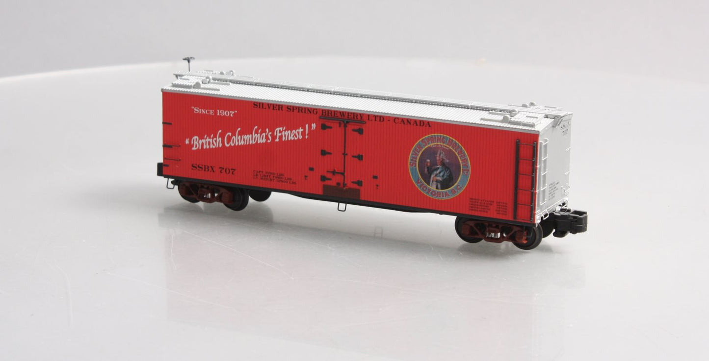S-Helper 01953 S Gauge SSBX Sliver Springs #1 Reefer Car #707 LN/Box
