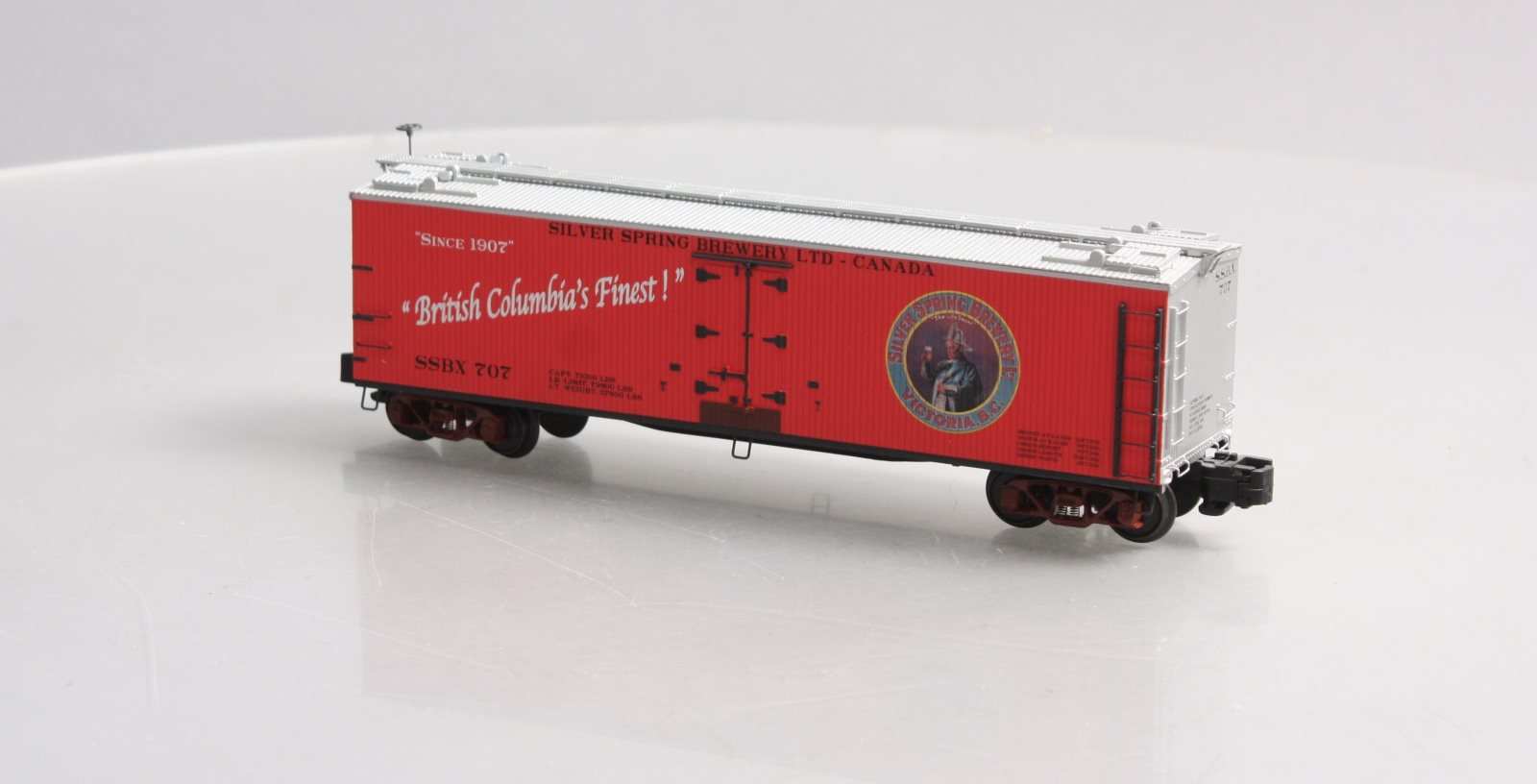 S-Helper 01953 S Gauge SSBX Sliver Springs #1 Reefer Car #707 LN/Box