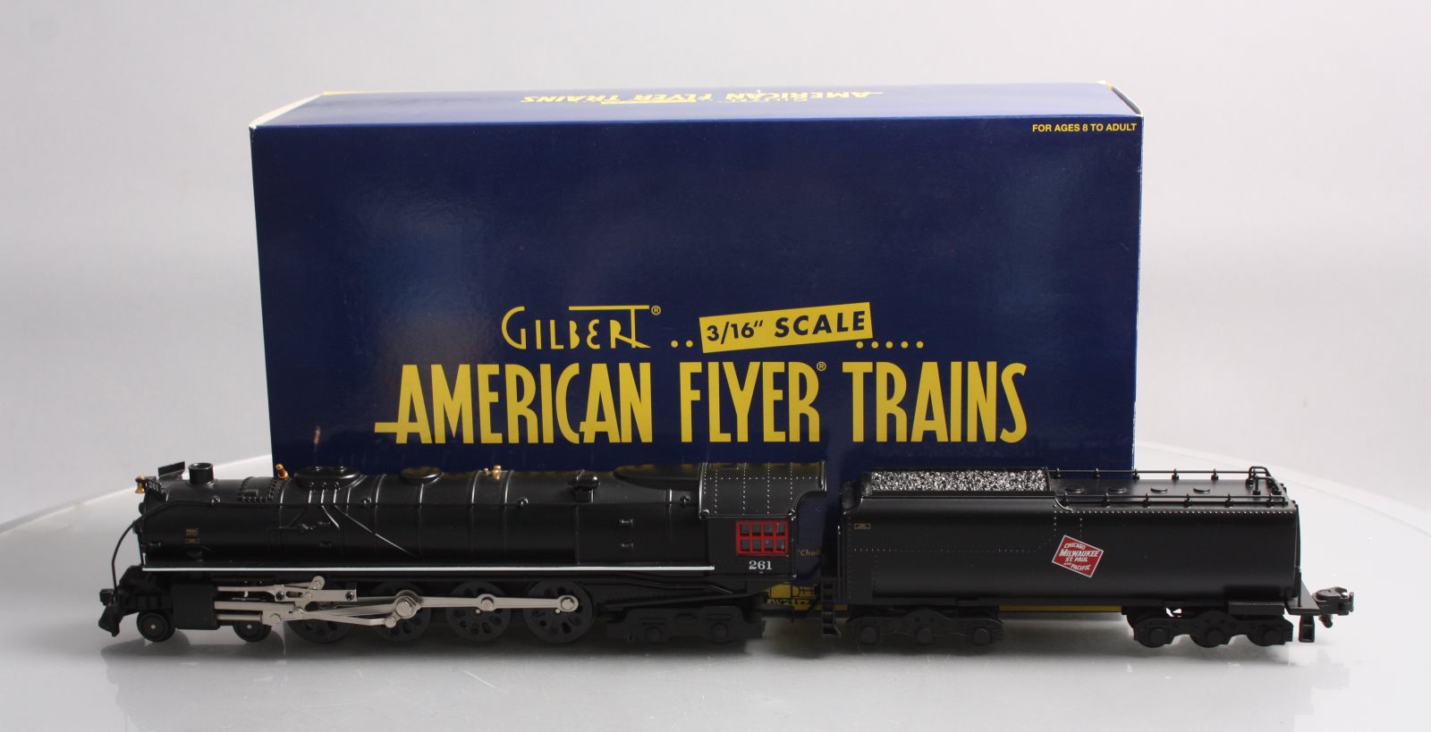 American Flyer 6-48064 S Scale Milwaukee Road 4-8-4 Northern Steam Locomotive