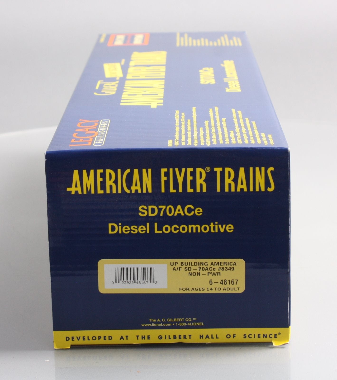 American Flyer 6-48167 S UP SD70ACe Dummy Diesel Locomotive #8349