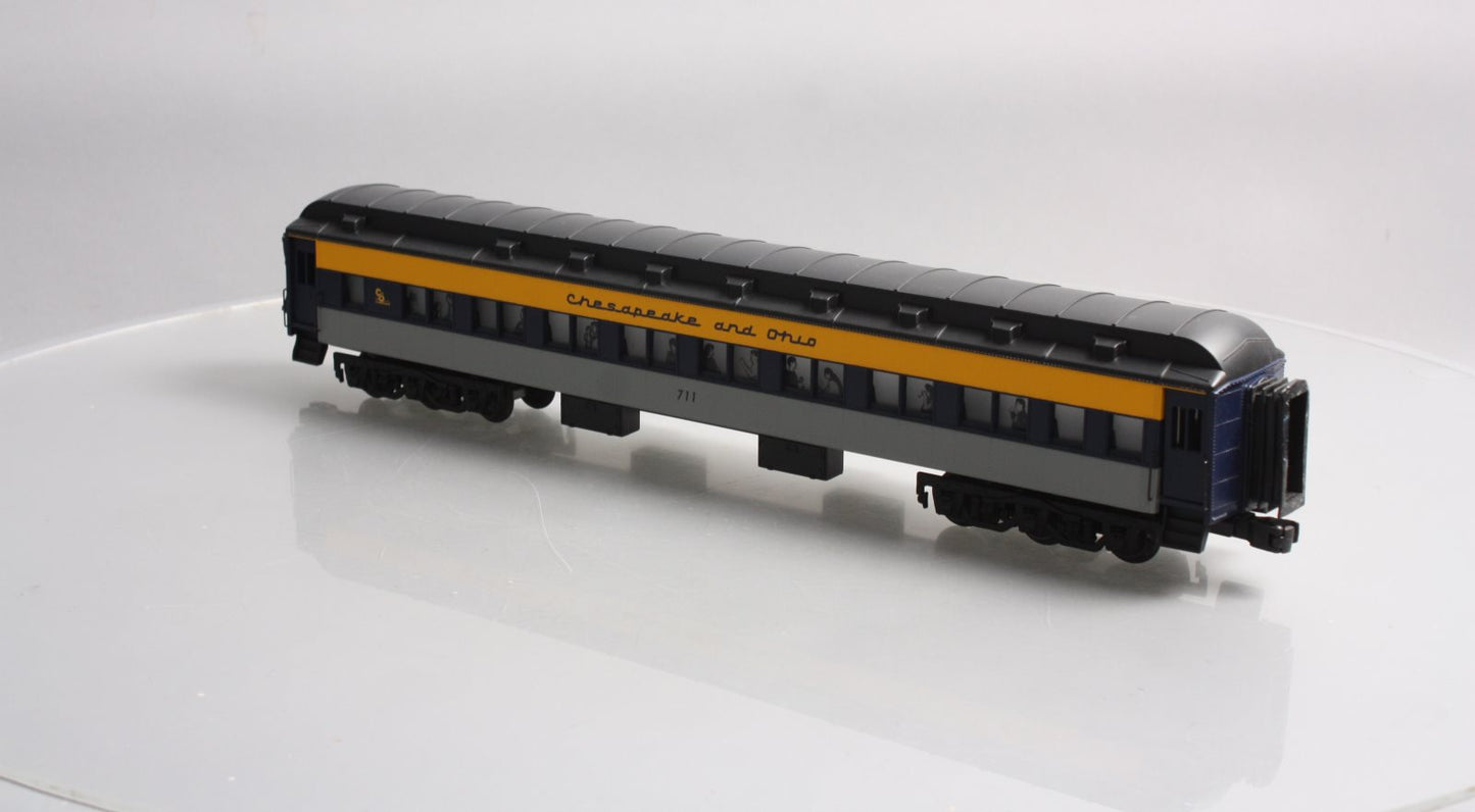 Lionel 6-29011 O Gauge Chesapeake & Ohio Heavyweight Coach Car #711 LN/Box