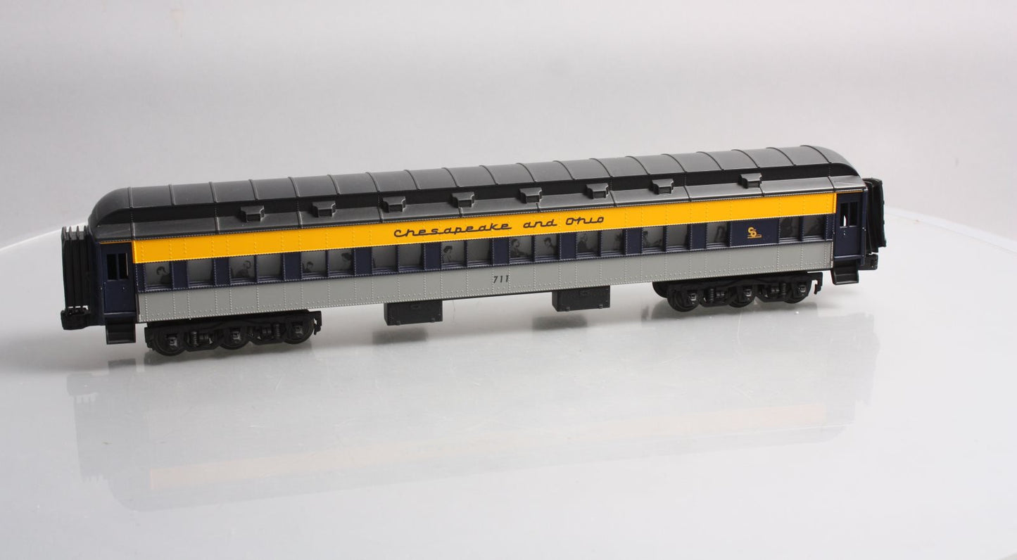 Lionel 6-29011 O Gauge Chesapeake & Ohio Heavyweight Coach Car #711 LN/Box