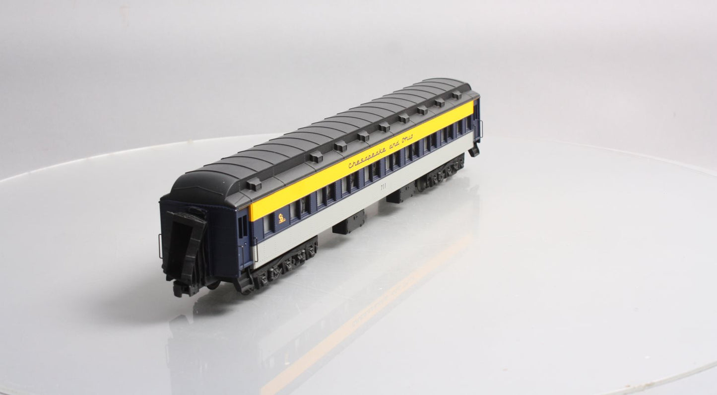 Lionel 6-29011 O Gauge Chesapeake & Ohio Heavyweight Coach Car #711 LN/Box