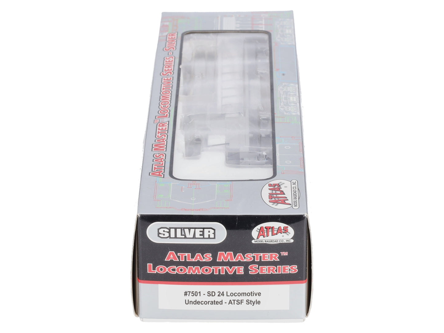 Atlas 7501 HO Scale Undecorated SD-24 Diesel Locomotive