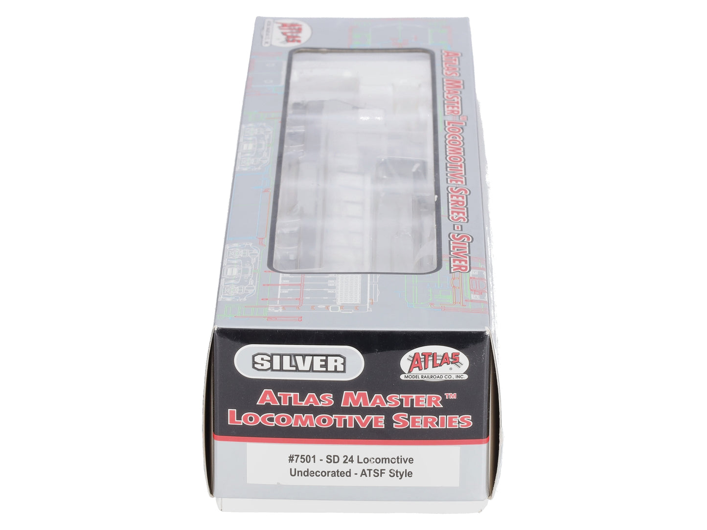 Atlas 7501 HO Scale Undecorated SD-24 Diesel Locomotive