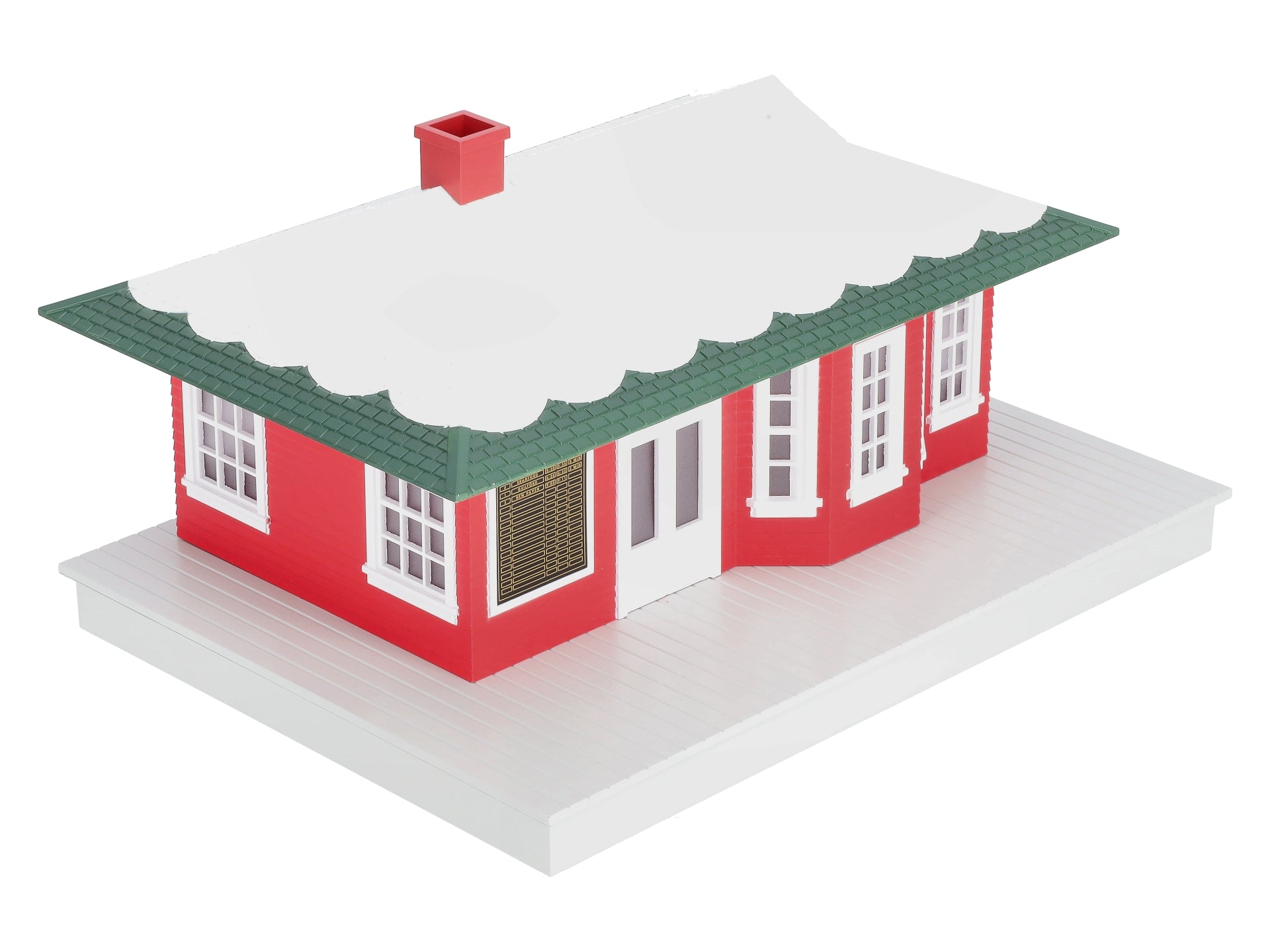 American Flyer 6-49979 S Scale Winter Station NIB