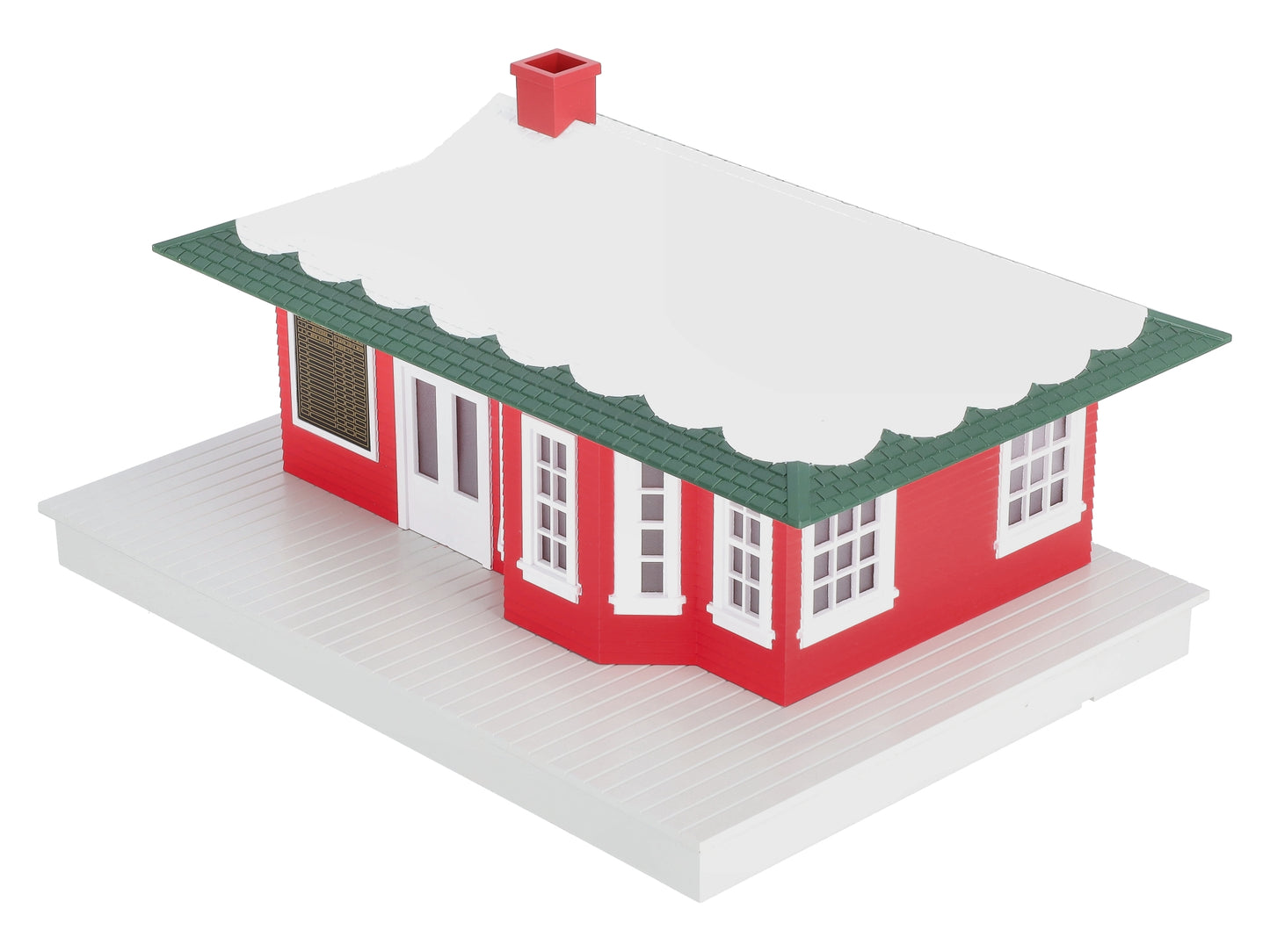 American Flyer 6-49979 S Scale Winter Station NIB