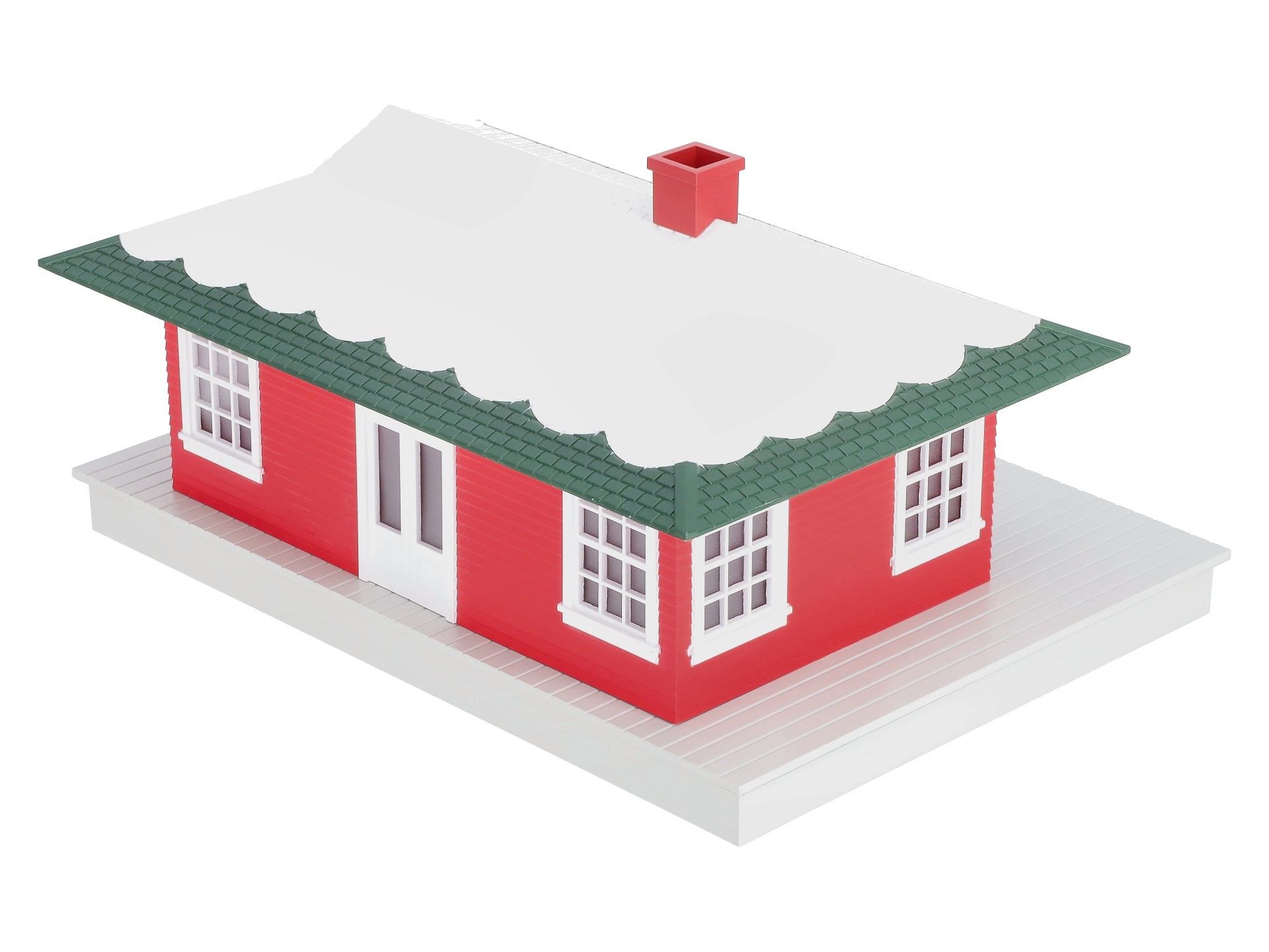 American Flyer 6-49979 S Scale Winter Station NIB