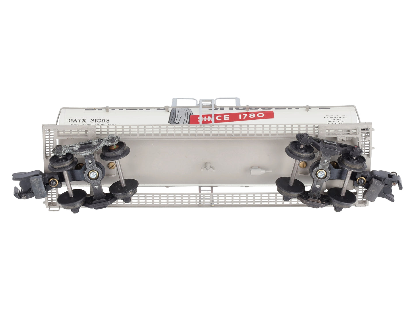 Downs Model RR 31058 S Gauge Baker's Chocolate Tank Car NIB