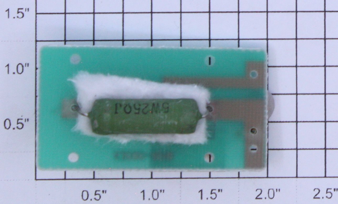 K-Line K3000-X018 Smoke Unit PCB Circuit Board with Resistor and Lamp Socket