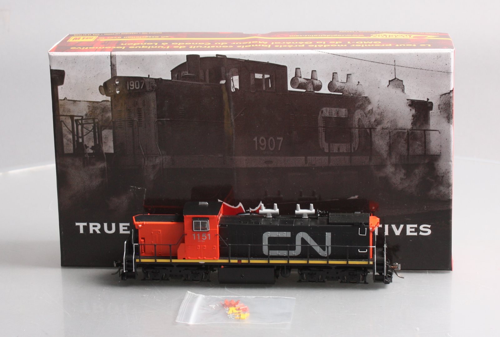 Rapido Trains 10538 HO Canadian National GMD-1 4-Axle 1100 Series Version #1151