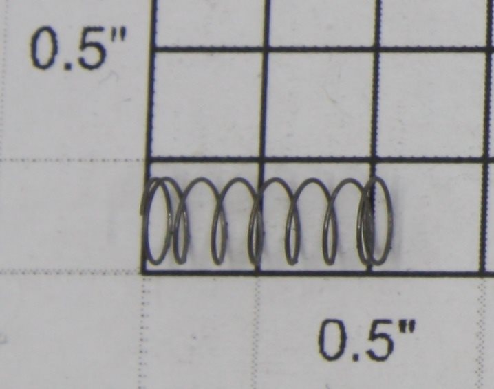 Lionel 485-31 Lockpin Spring