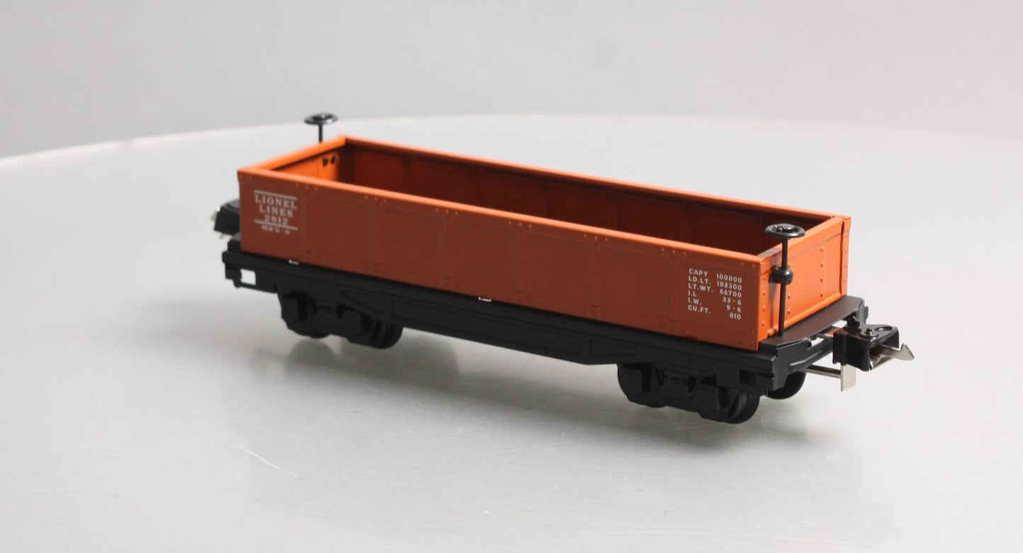 MTH 11-70030 O Gauge No.2812 Dark Orange Gondola Car