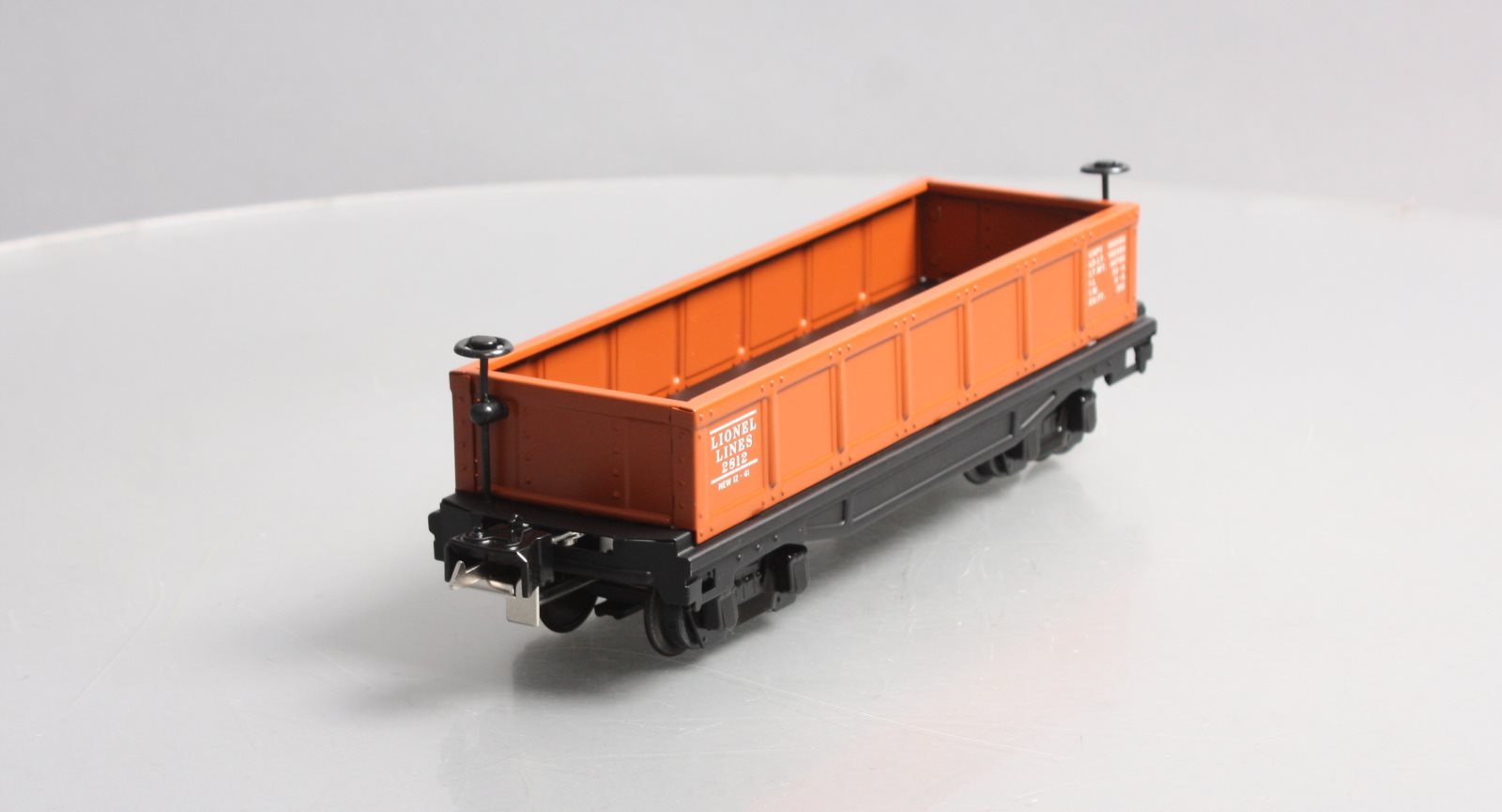 MTH 11-70030 O Gauge No.2812 Dark Orange Gondola Car