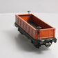 MTH 11-70030 O Gauge No.2812 Dark Orange Gondola Car