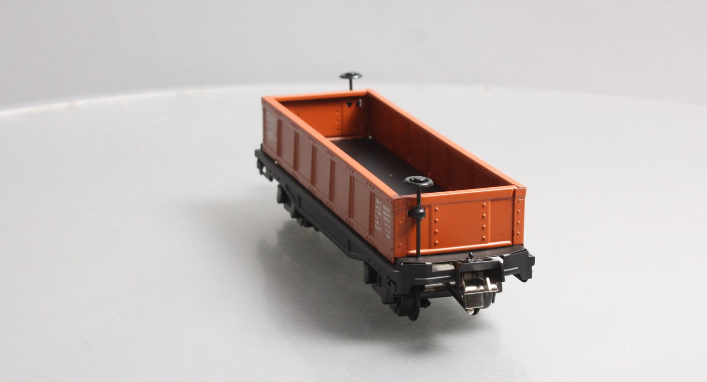 MTH 11-70030 O Gauge No.2812 Dark Orange Gondola Car