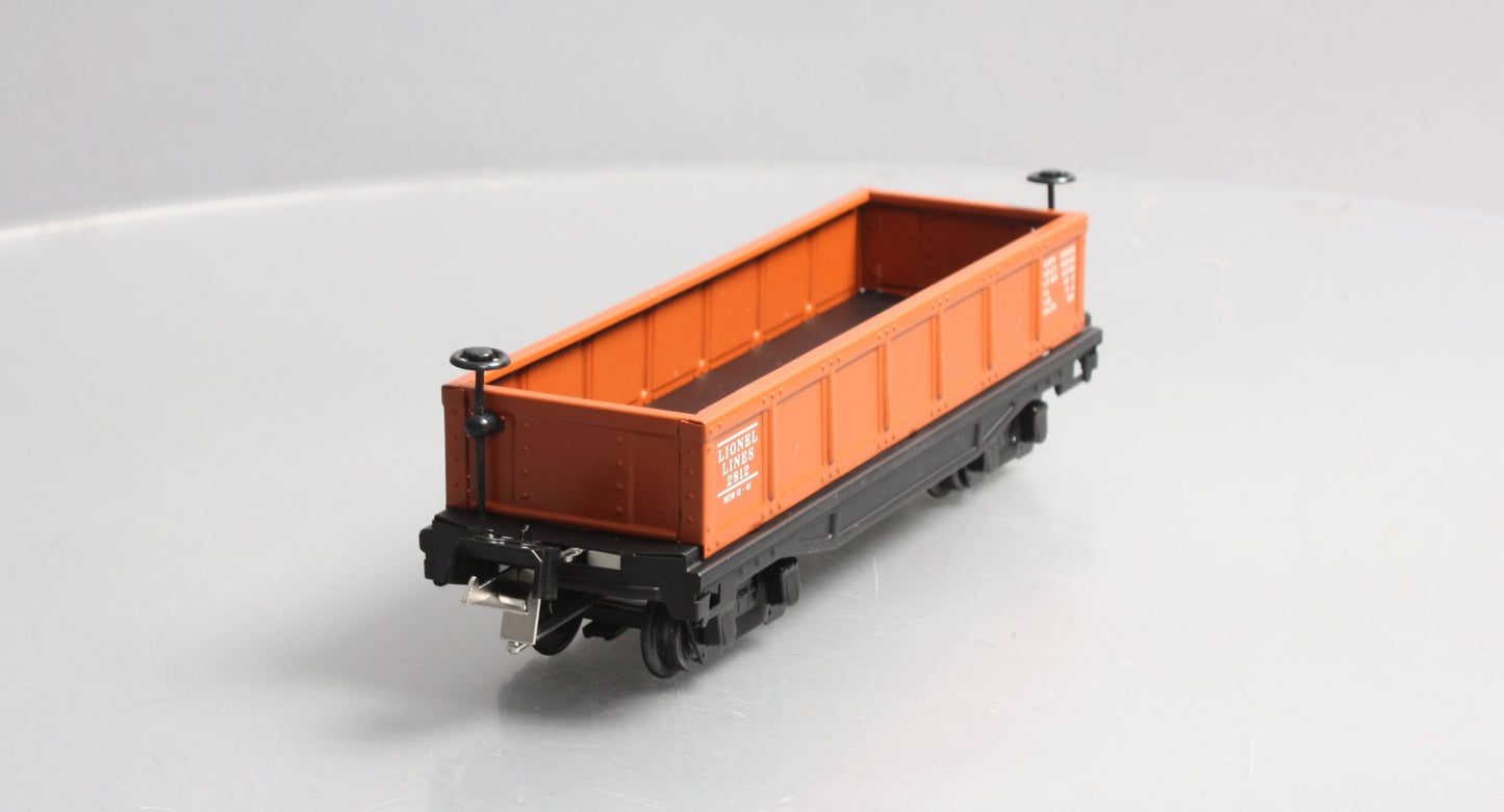 MTH 11-70030 O Gauge No.2812 Dark Orange Gondola Car