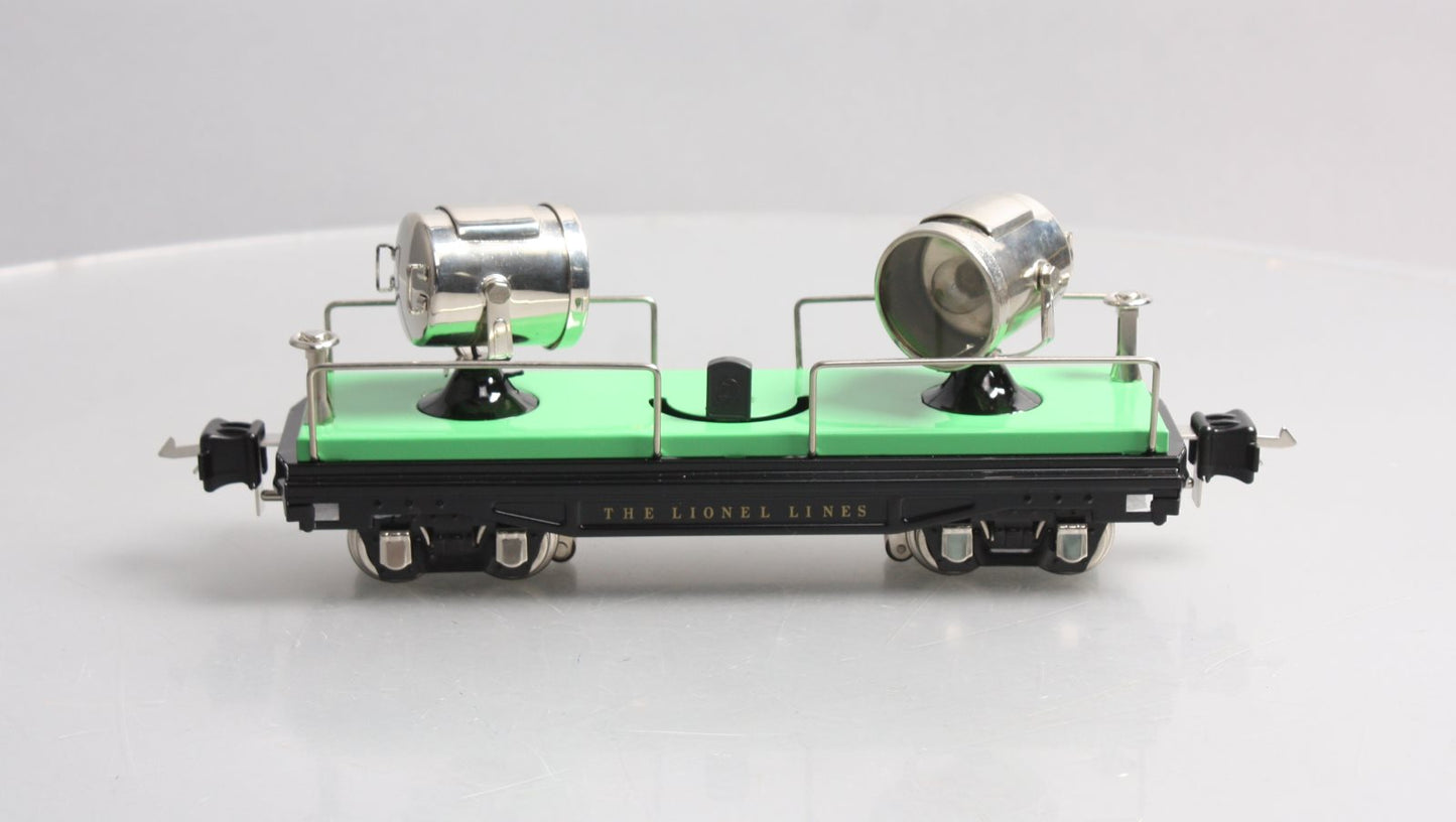 MTH 11-70033 O Gauge No. 2820 Light Green Floodlight Car