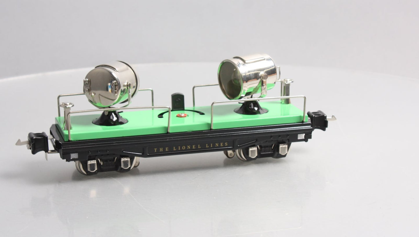MTH 11-70033 O Gauge No. 2820 Light Green Floodlight Car