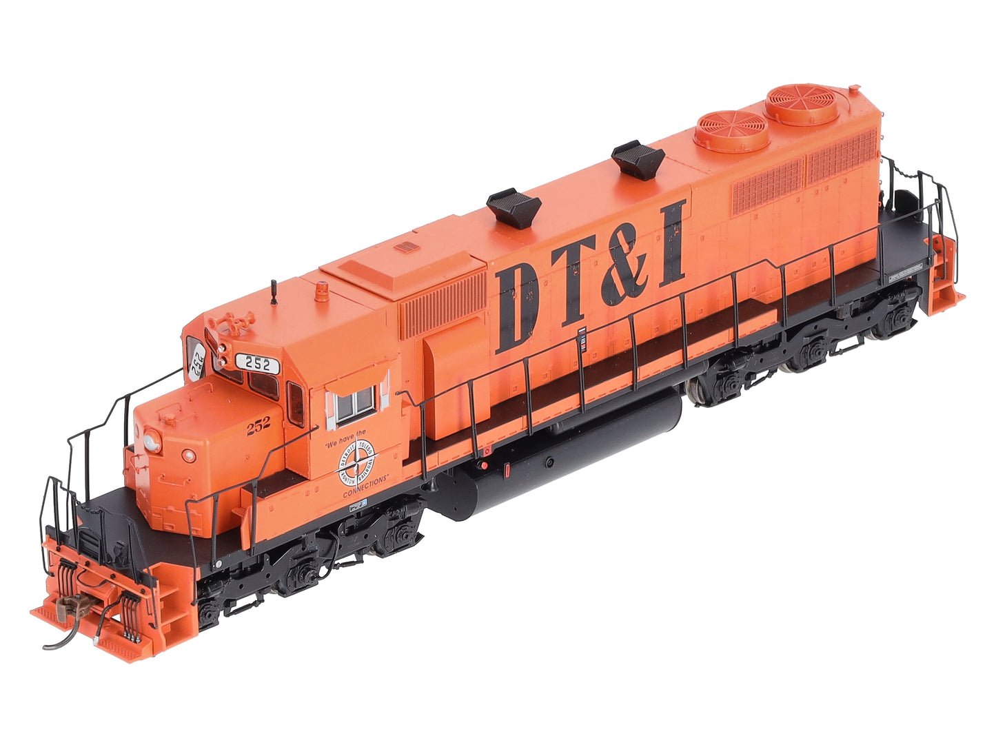 Athearn 88527 HO Detroit, Toledo and Ironton RTR SD38 Diesel Locomotive #252