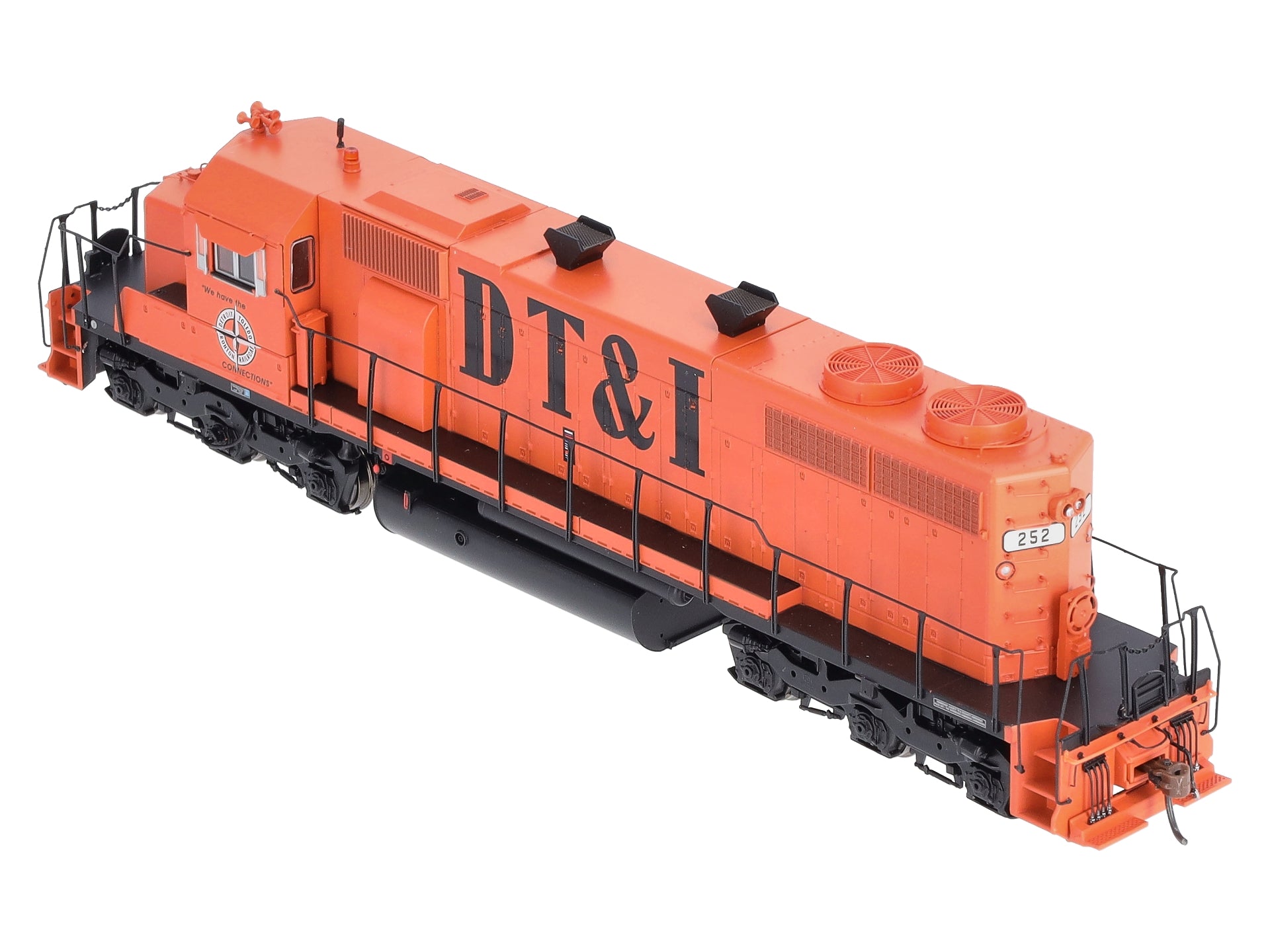 Athearn 88527 HO Detroit, Toledo and Ironton RTR SD38 Diesel Locomotive #252