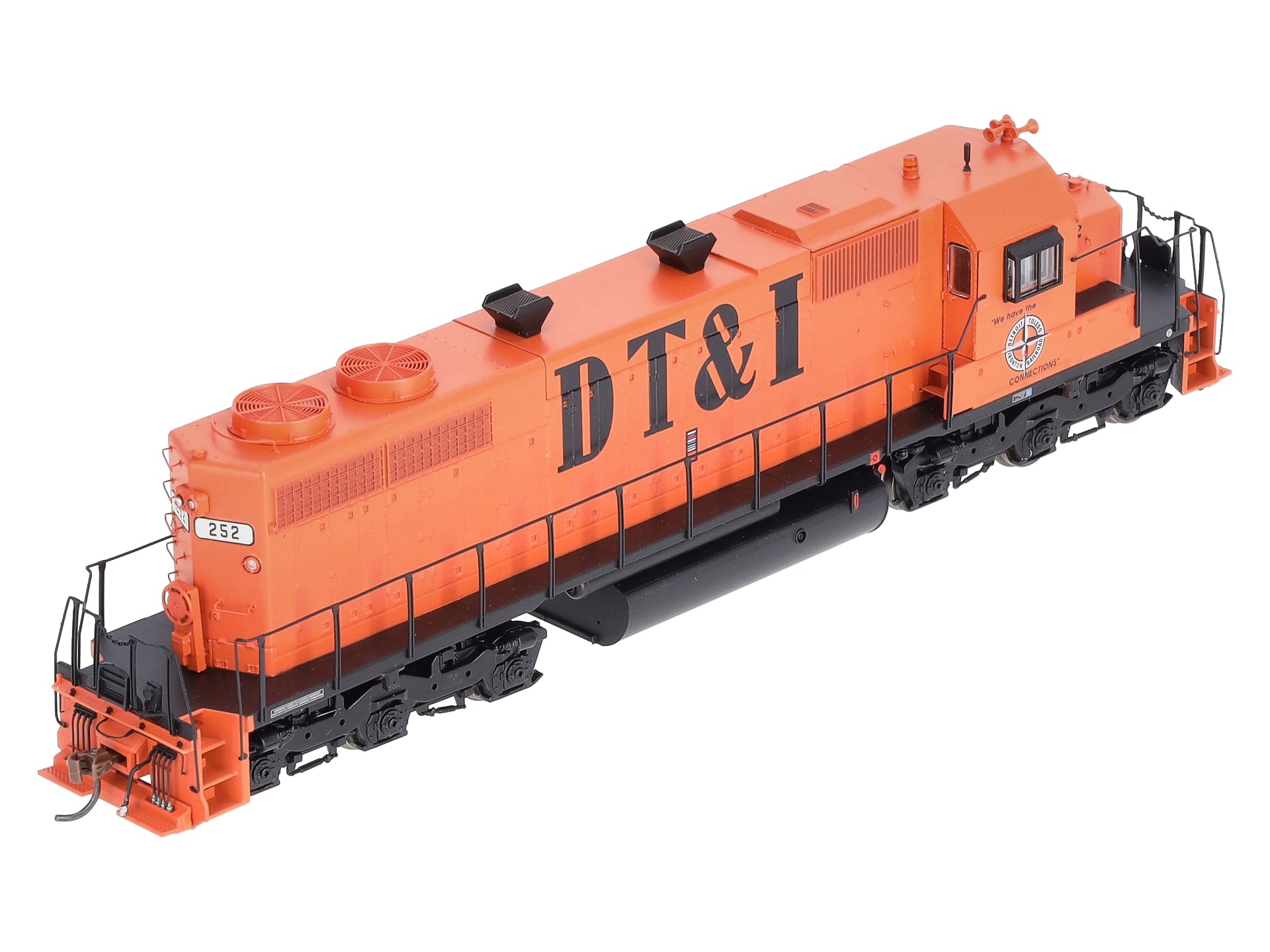 Athearn 88527 HO Detroit, Toledo and Ironton RTR SD38 Diesel Locomotive #252