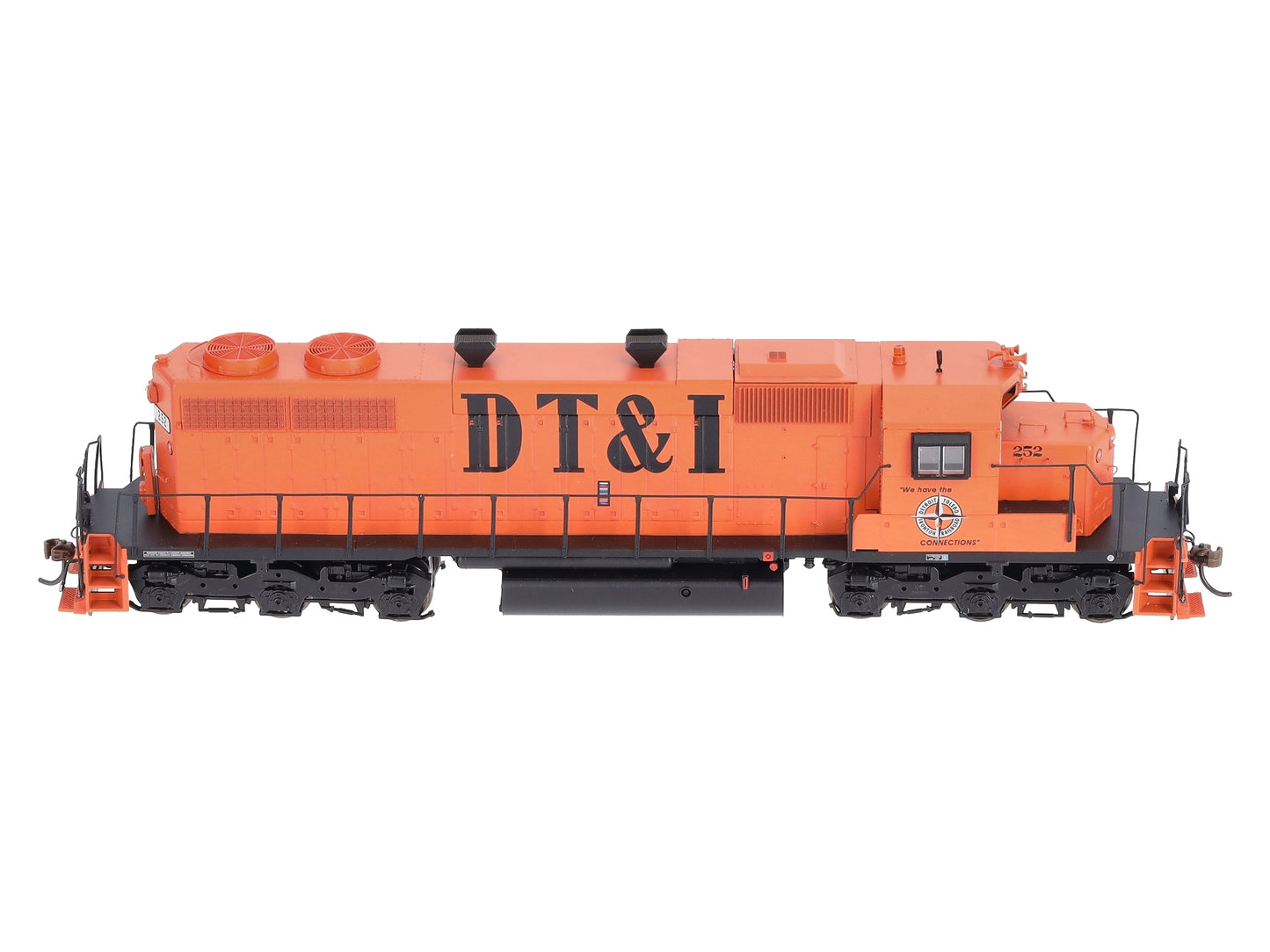 Athearn 88527 HO Detroit, Toledo and Ironton RTR SD38 Diesel Locomotive #252