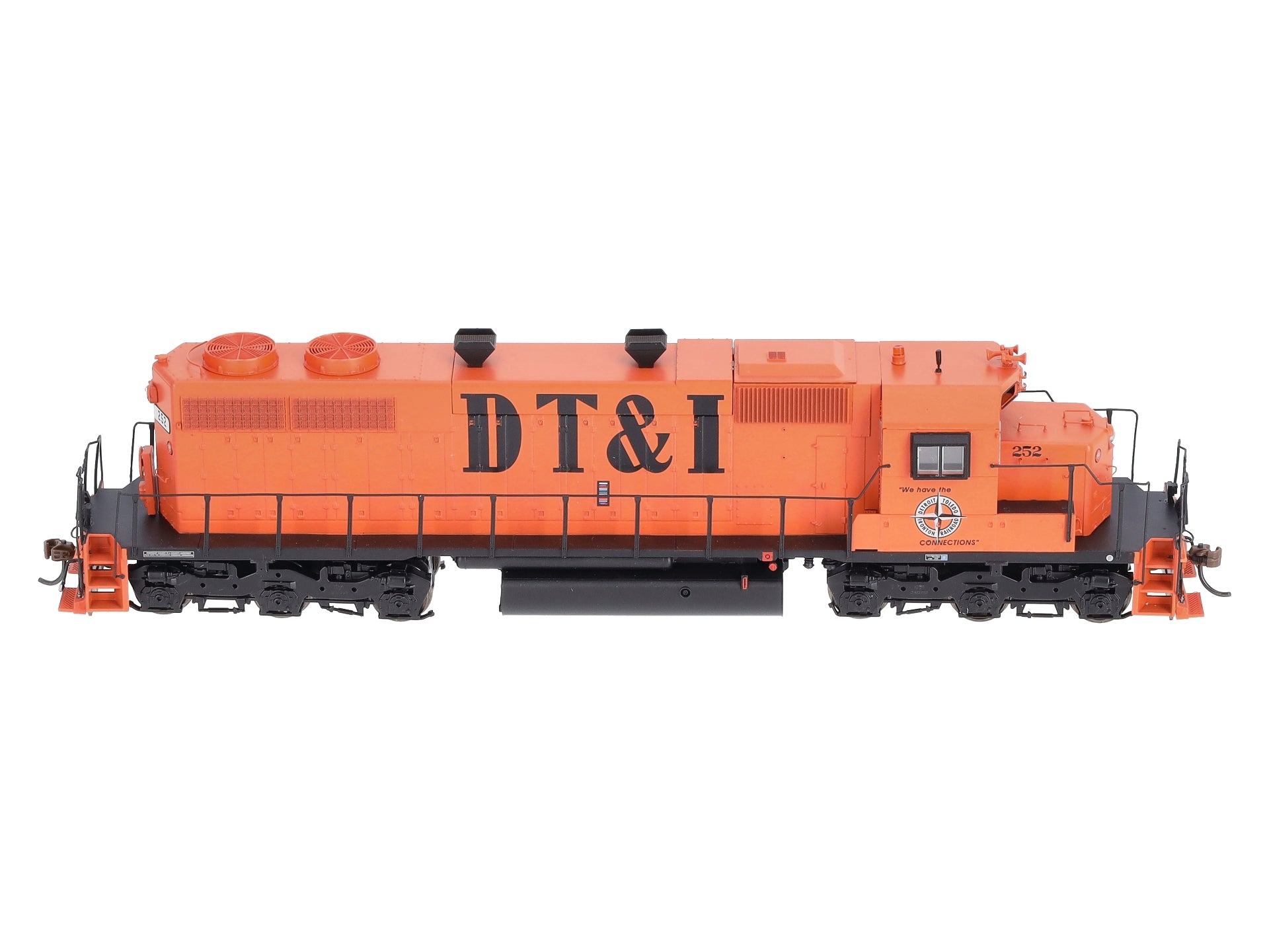Athearn 88527 HO Detroit, Toledo and Ironton RTR SD38 Diesel Locomotive #252