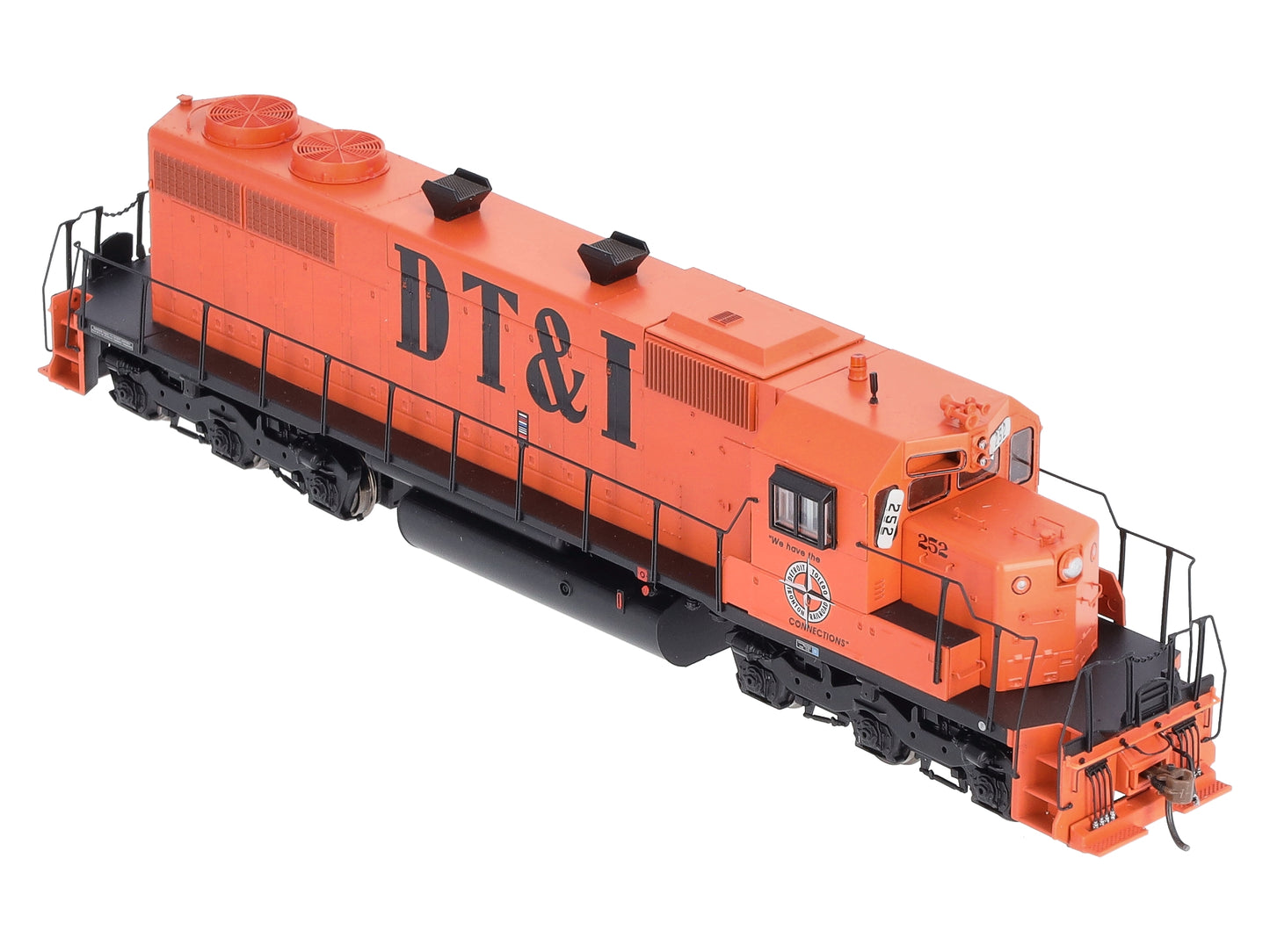 Athearn 88527 HO Detroit, Toledo and Ironton RTR SD38 Diesel Locomotive #252