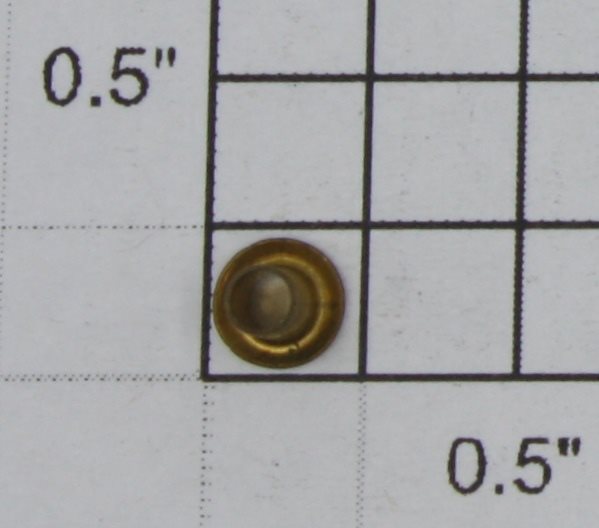 Lionel 810-62 Brass KW/ZW Emblem Eyelet